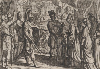 Plade 28: Kölnertropper bringer Civilis