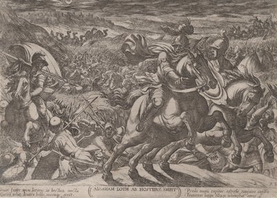 Plade 2: Abraham befrier sin nevø Lot, fra 