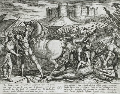 Romerne vildledt af Civilis
