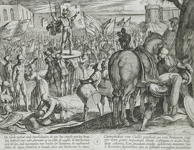 To romerske enheder blev besejret af Antonio Tempesta