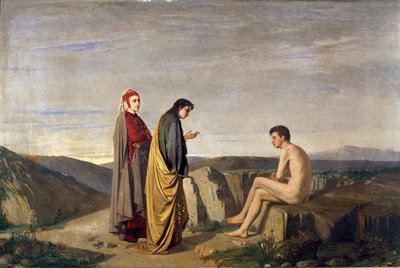 Dante og Virgil møder digteren Sordello da Goito ved Skærsilden D