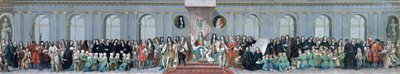 James II (1633-1701) Modtagelse af de matematiske lærde fra Christ