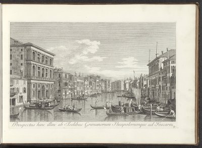 Se på Canal Grande, Palazzo Grimani og Ca