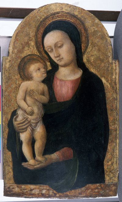 Madonna og barn, ca. 145060 (tempera på træ) af Antonio Vivarini