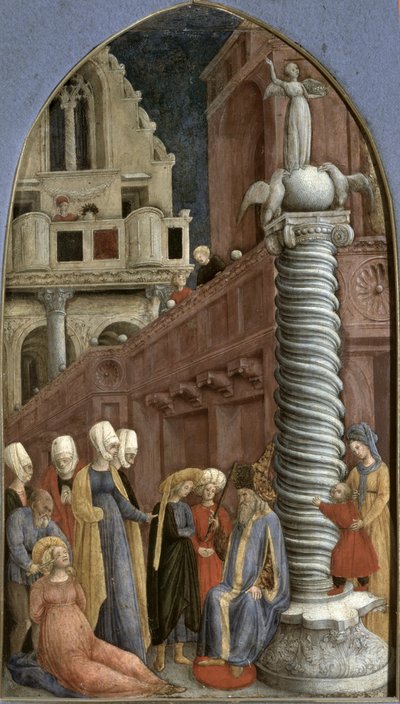 Martyrium af St. Lucy af Antonio Vivarini