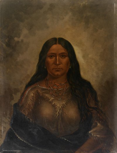 Chan-ku-wash-te-mine Good Road Woman, ca. 1887. af Antonio Zeno Shindler