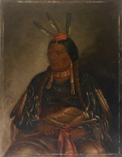 Che-tan-ce-ta Yellow Hawk, ca. 1887. af Antonio Zeno Shindler
