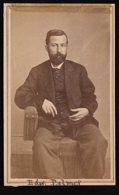 Portræt af Edward Palmer 1829-1911, 1868-1869. af Antonio Zeno Shindler