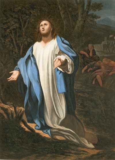 Kristi pine i haven af Antonio da Correggio