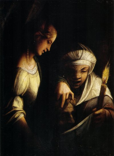 Judith og hendes tjenestepige af Antonio da Correggio