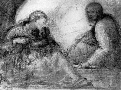 The Madonna and Child and St Joseph, begyndelsen af det 16. århundrede, 1931. af Antonio da Correggio