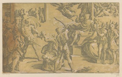 De hellige Peter og Pauls martyrium af Antonio da Trento