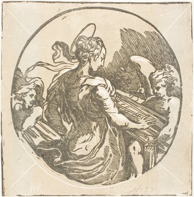 Sankt Cecilia af Antonio da Trento