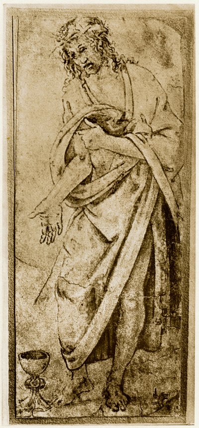 Kristus og kalken, 1913. af Antonio Pollaiuolo