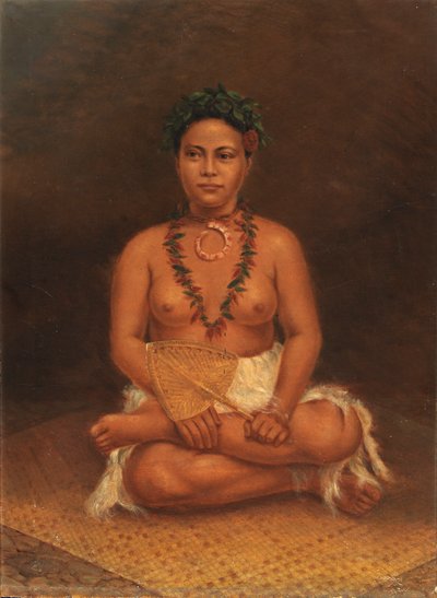 Samoansk kvinde af Antonion Zeno Shindler