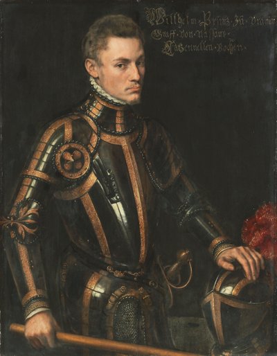 Tysk: Wilhelm I. von Oranien-Nassau Portræt af Vilhelm I af Nassau af Antonis Mor