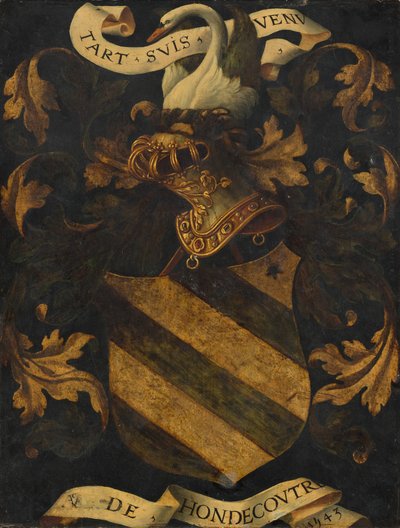 Kamment våbenskjold [omvendt], 1543. af Antwerp 16th Century