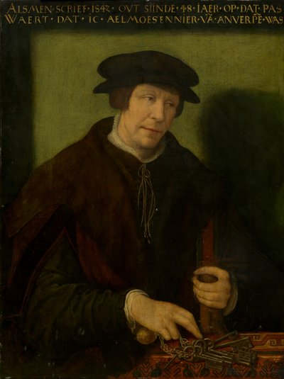 Portræt af en Almoner af Antwerpen af Antwerp 16th Century