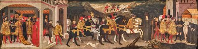 Historien om Griselda af Apollonio di Giovanni di Tommaso
