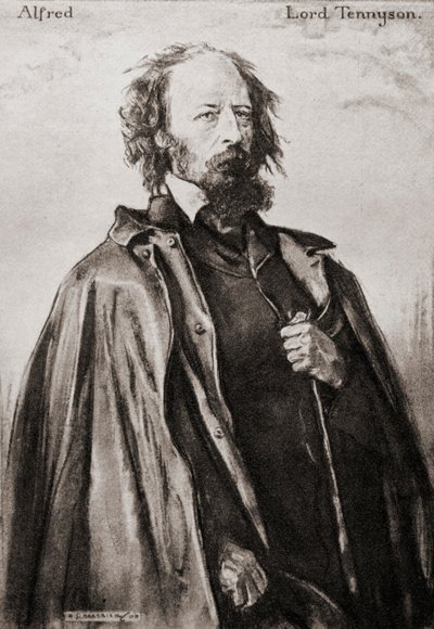 Tennyson (af Aldworth og Freshwater) Alfred Tennyson af Archibald Standish Hartrick