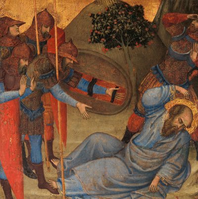 Sankt Pauls omvendelse, ca. 1391-92. af Aretino Luca Spinello or Spinelli