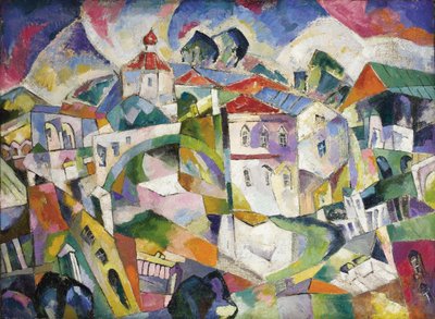 Kubistisk bybillede, 1910