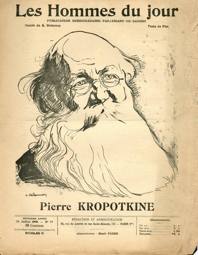 Cover af "" The Men of the Day"", Satirical in N & B, nummer 79 af Aristide Delannoy