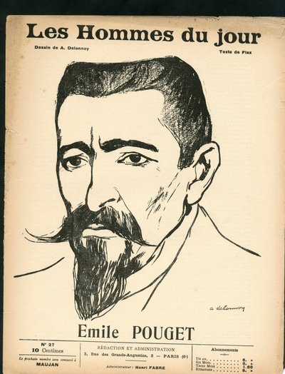Cover af "" The Men of the Day"" nummer 27, 1. januar af Aristide Delannoy