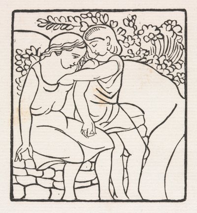Daphnis og Chloe: Daphnis og Chloe i leg af Aristide Maillol
