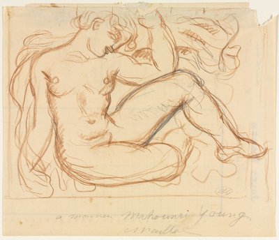 Nøgenstudie af Aristide Maillol