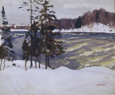 Imatra, 1912 af Arkadij Aleksandrovic Rylov