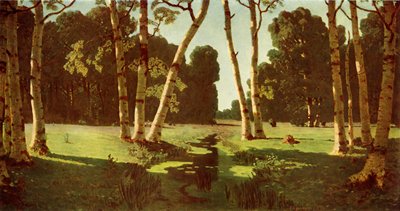 A Birchwood, 1879, 1965. af Arkhip Ivanovich Kuindzhi