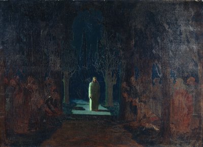 Kristus i Getsemane Have af Arkhip Ivanovich Kuindzhi