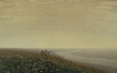 Dnepr-floden om morgenen, 1881 af Arkhip Ivanovich Kuindzhi