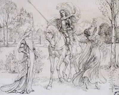 Hilsen Ridderen, c1880-1932 af Armand Point