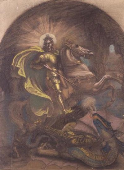 St. George og dragen af Armand Point