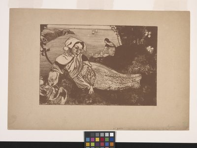 La Primavère (forår) (zinkograf) af Armand Séguin