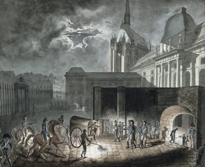 Overførsel af fanger til conciergeriet, 26. maj 1804 af Armand de Polignac