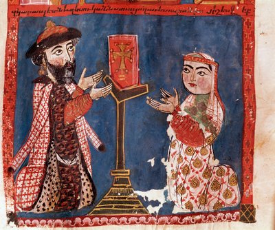 De to donorer (miniature af Armenian School