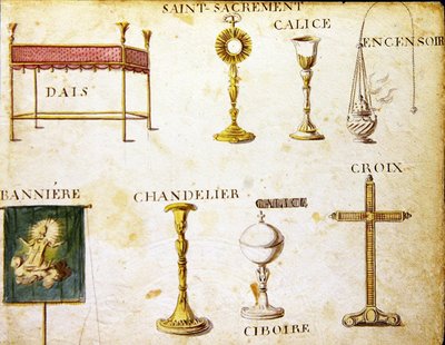 Illustrationer fra "A French Alphabet Book of 1814", udgivet af Charles Plante Fine Arts. af Arnaud de Beauregard