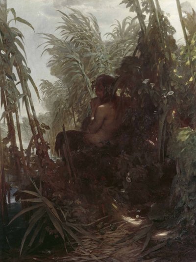 Panden i rørskoven af Arnold Böcklin