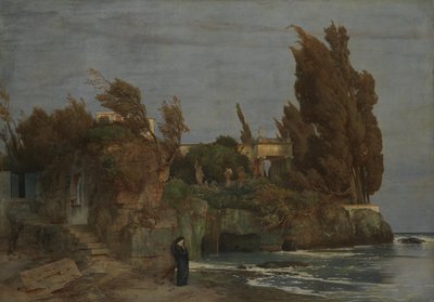 Villa ved havet II af Arnold Böcklin