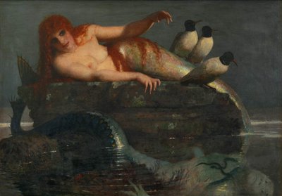 Stille Hav, 1886-1887. af Arnold Böcklin