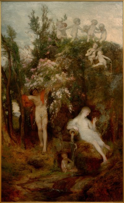 Elsker foråret af Arnold Böcklin