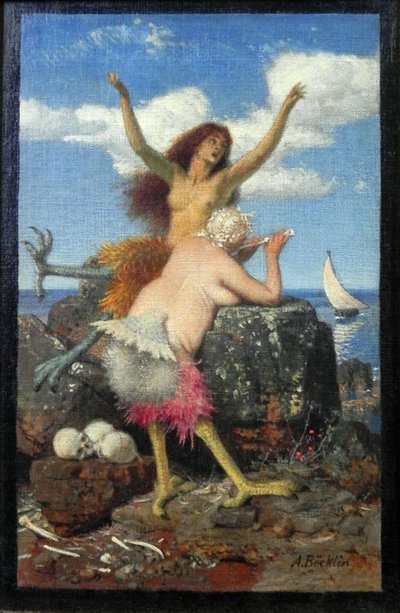Sirener af Arnold Böcklin
