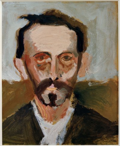 Portræt af en mand af Arnold Schönberg
