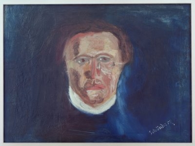 Portræt af en mand af Arnold Schönberg