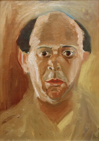 selvportræt af Arnold Schönberg