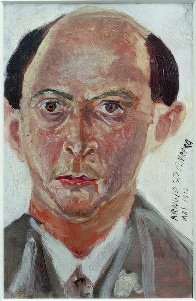 selvportræt af Arnold Schönberg