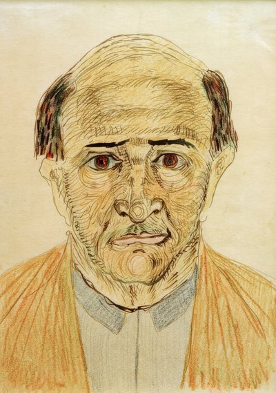 selvportræt af Arnold Schönberg
